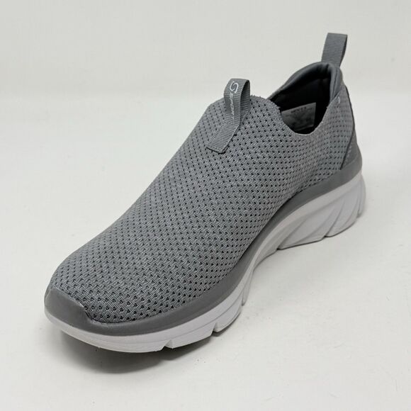 Skechers Glover S Sport Shoes Sneakers Mens 8 Gray Slip On Stretch Fit Comfort main image 14